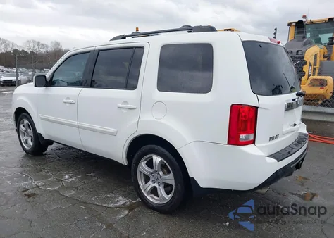 2012 Honda Pilot Ex-L from USA, damaged, VIN 5FNYF4H5XCB084052